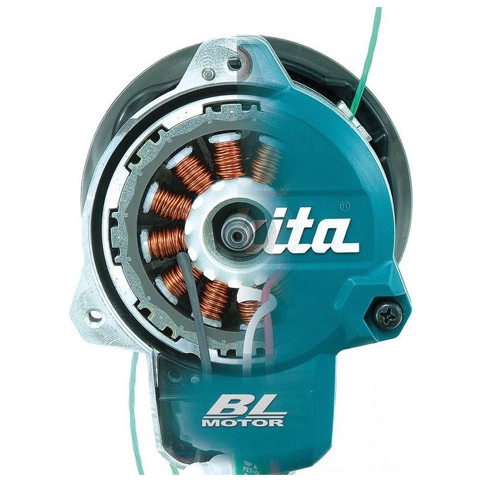 Makita DUR368LZ Decespugliatore a Batteria 36V Brushless con ADT e AFT Nero Blu