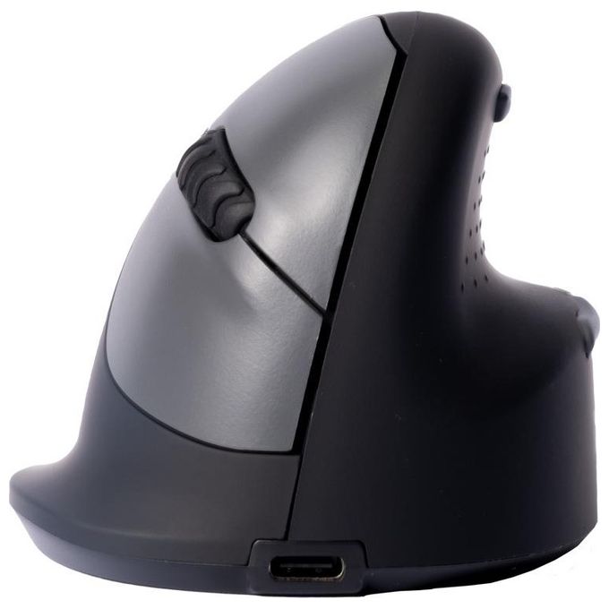R-Go Tools RGOHELAWL Mouse ergonomico verticale wireless 5 tasti 2400 DPI Bluetooth 5.0 colore Nero