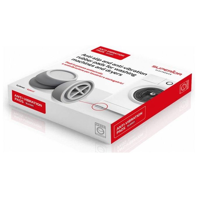 Superior Electronics Piedini Antivibrazione Antiscivolo Lavatrice e Asciugatrice