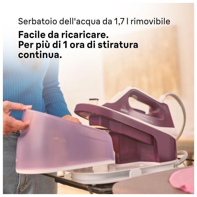Braun IS1514VI CareStyle 1 Pro Ferro da Stiro con Caldaia 2200W 6 bar 120 g-min Serbatoio 1.7 L colore Viola
