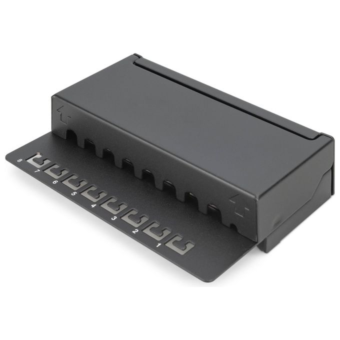 Digitus pannello 8 porte schermate da desktop per reti categoria 6