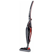 Ariete Evo 2 in 1 Scopa Elettrica senza Sacco Aspirabriciole Integrato Filtro Hepa 600W 0,8Lt Nero-Rosso