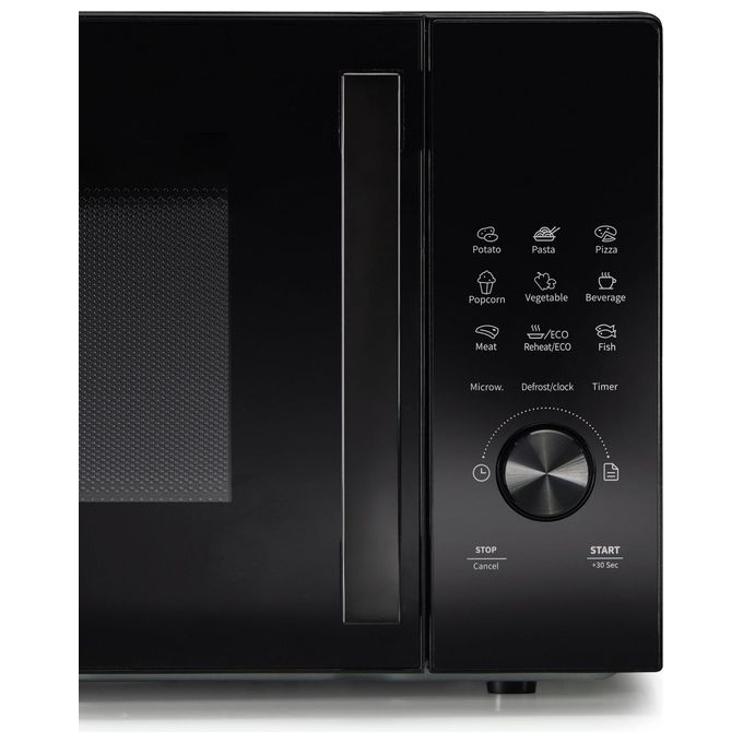 Hisense H23MOBSD1H Forno a microonde Solo 23 L 800 W 9 Programmi Rivestimento Ceramico colore Nero