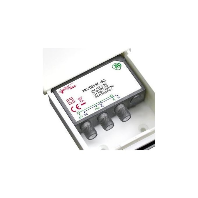 Gbs Elettronica Miscelatore Mix-Demix 5G da Palo Sat-Tv