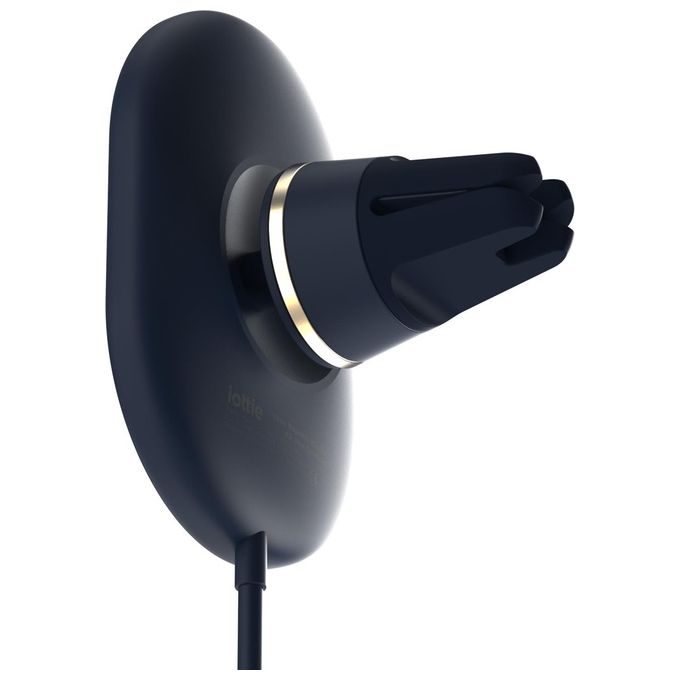 IOttie MGSFIO101 Velox Supporto Magnetico per Auto con Ricarica Wireless MagSafe 7,5W USB-C colore Nero