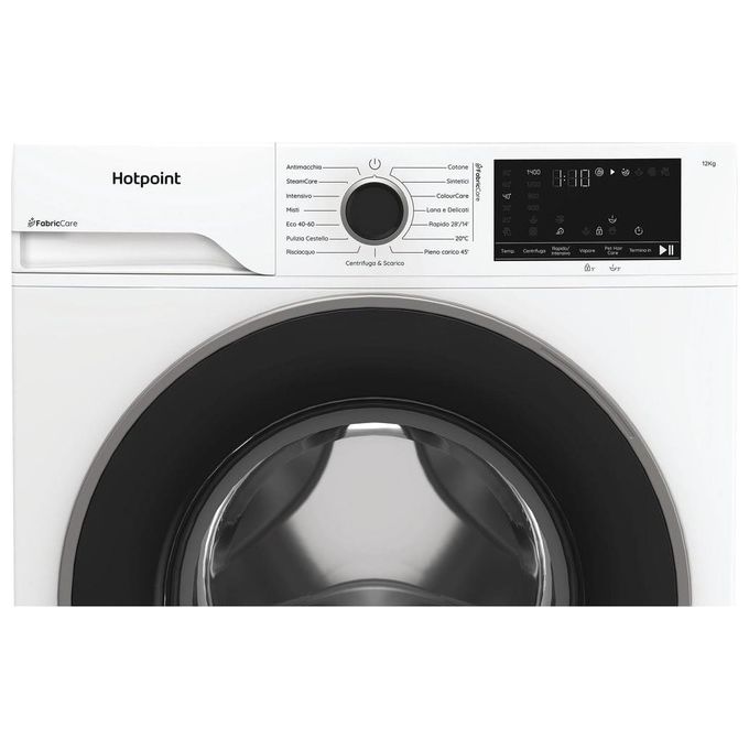 Hotpoint HB 123 CARE IT Délica Lavatrice a libera installazione a carica frontale 12Kg Classe B Bianco