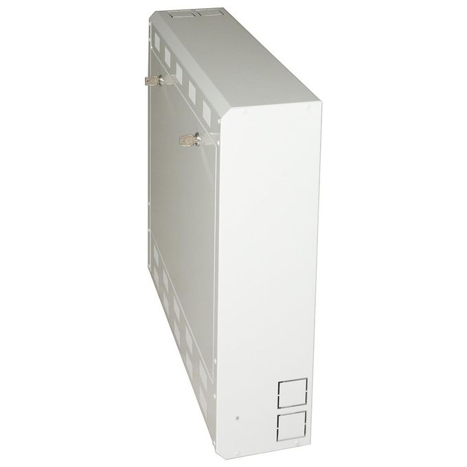 Link LKDVR7 Box a Muro DVR NVR 2 Serrature Ripiano Apribile Acciaio 58x60x16 cm 50 Kg colore Grigio