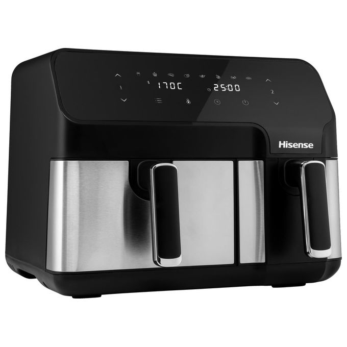 Hisense 741572 Friggitrice ad aria 8,6 L 1700 W 8 Programmi Display LED Touch colore Nero