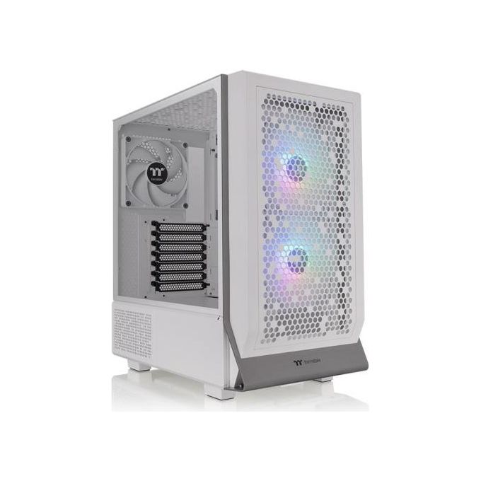 Thermaltake CA-1Y2-00M6WN-00 Ceres 300 TG Mid Tower Chassis ATX con 3 Ventole Preinstallate 2x140mm ARGB 1x140mm Supporto Radiatore 360mm colore Bianco