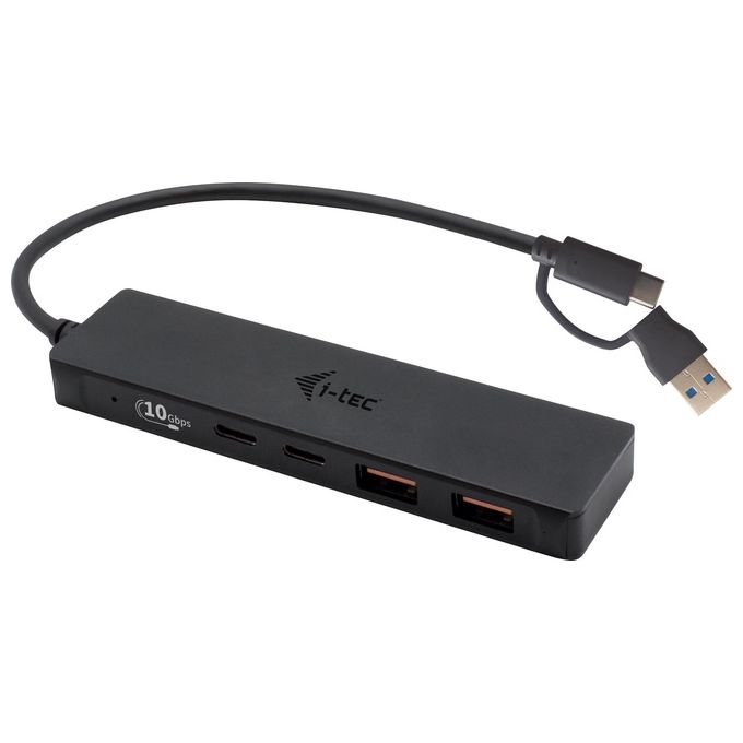 I-Tec Metal Usb-C Hub 2x Uusb 3.0 + 2x Usb-C