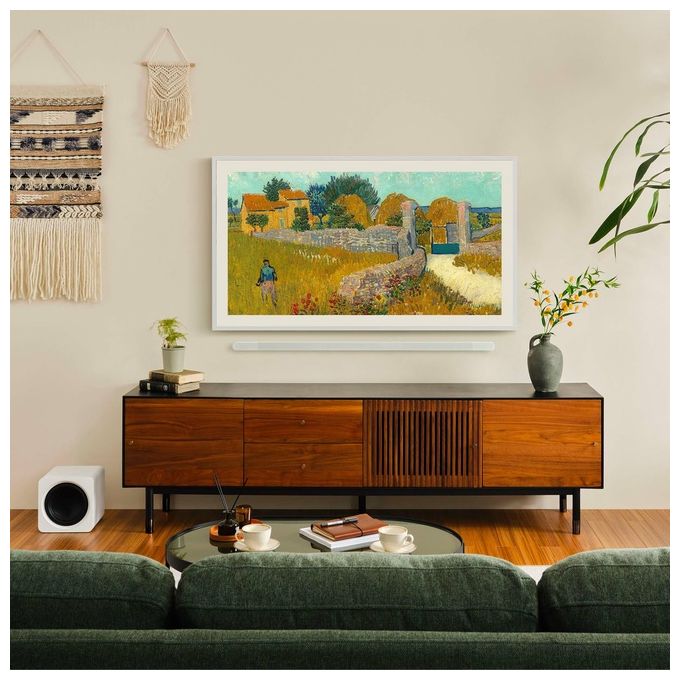 Samsung QE65LS03DAUXZT The Frame Smart TV QLED 4K 65'' Matte Display Quantum 4K Dolby Atmos Art Mode colore Nero