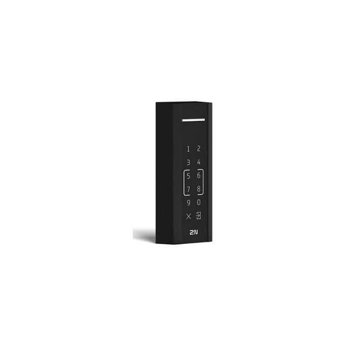 2N 9161161 Access Unit M Lettore Controllo Accessi Touch Keypad RFID 125 kHz 13,56 MHz PoE IP55 colore Nero