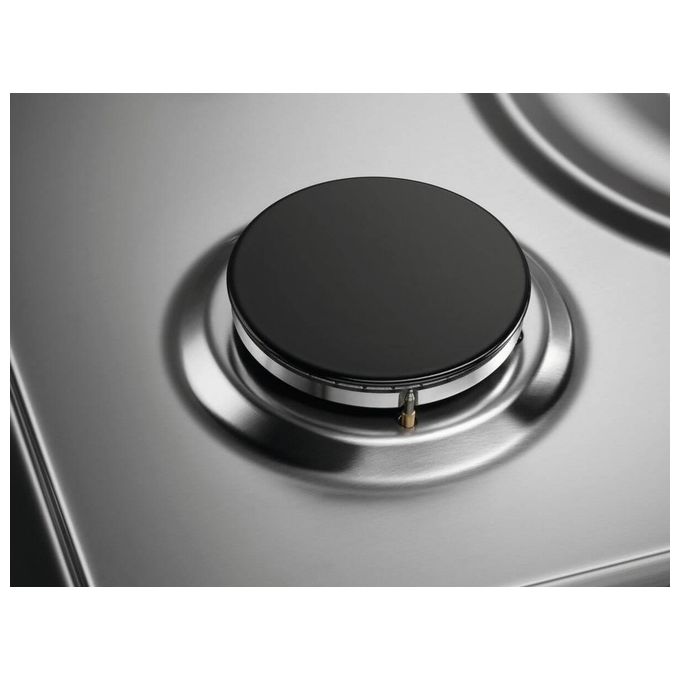 Electrolux PX640XV SoftLine Piano Cottura a Gas 4 Zone 60 Cm Acciaio Inossidabile