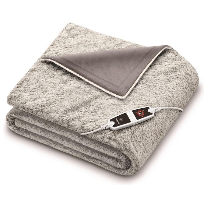 Beurer 43105 HD 150 XXL Nordic Termocoperta Elettrica 150 W 6 livelli temperatura 200x150 cm colore Grigio