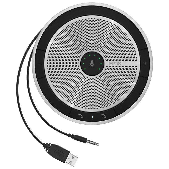 Epos EXPAND 20 Speakerphone Vivavoce USB Omnidirezionale UC Skype for Business colore Nero Argento
