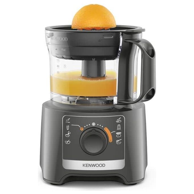 Kenwood FDP31.360GY MultiPro Compact Robot da Cucina 800 W ciotola 2,1 L frullatore 1,2 L colore Grigio