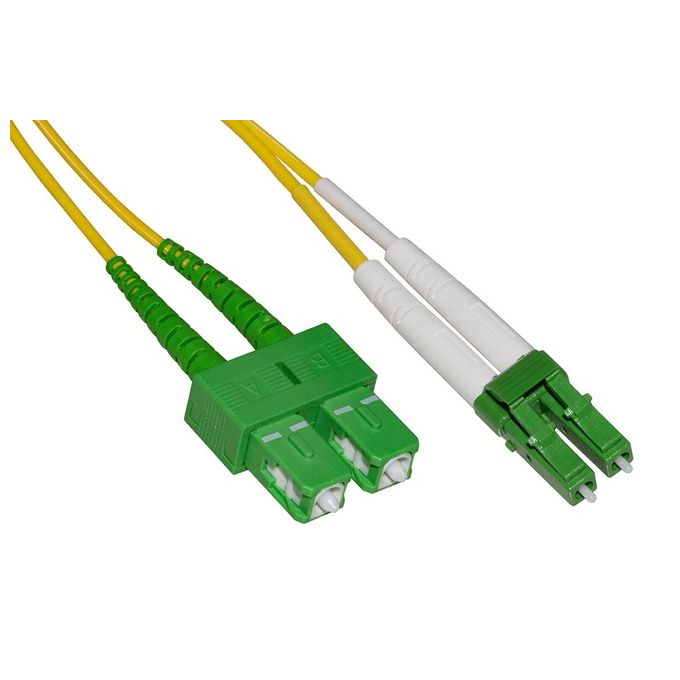 Link cavo fibra ottica apc lc a apc sc singlemode duplex  mt.3