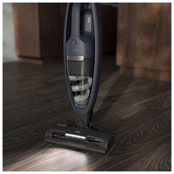 AEG 900 402 210 Serie 5000 Aspirapolvere Verticale Cordless Senza Sacco 0,3 L 29 W 45 min 79 dB colore Blu Denim