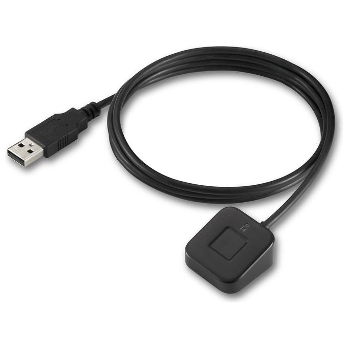 Kensington K62330WW VeriMark Desktop Chiavetta Lettore Impronte Digitali USB 2.0 FIDO U2F FIDO2 Windows Hello 10 impronte colore Nero