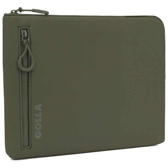 Golla Custodia Notebook 601658 Sleeve Verde Protezione Elegante e Resistente per Dispositivi Fino a 15 Pollici