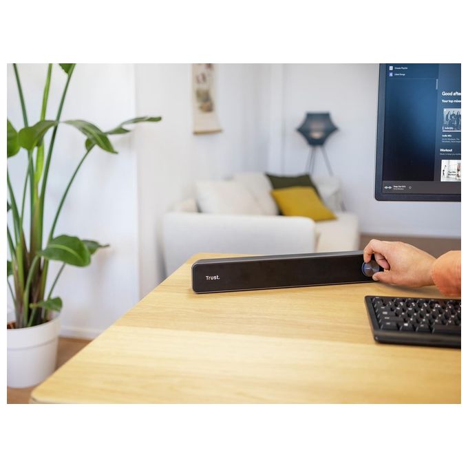 Trust Speaker Soundbar Usb Arys 6W Nero