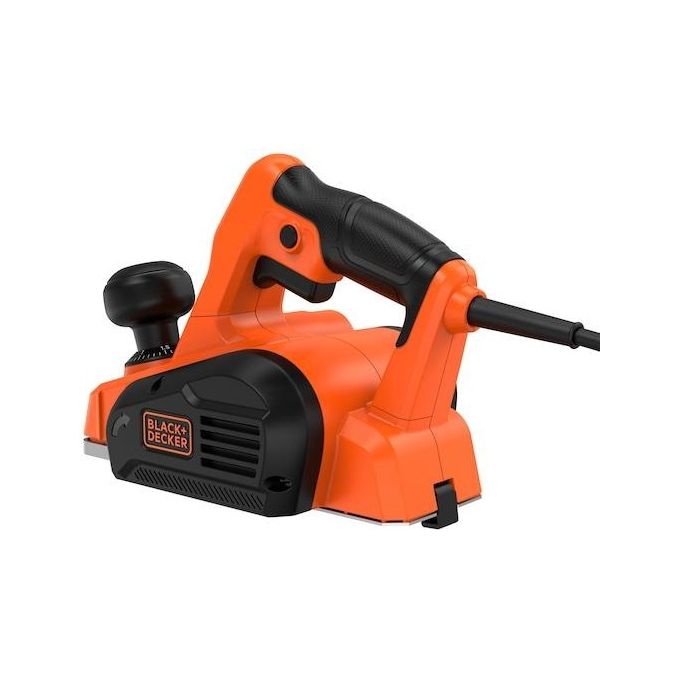 Black and Decker BEW712-QS Pialletto Elettrico 710 W Profondita' di Taglio Max 2 mm Larghezza di Piallatura 82 mm con Aspirazione Polvere colore Arancione