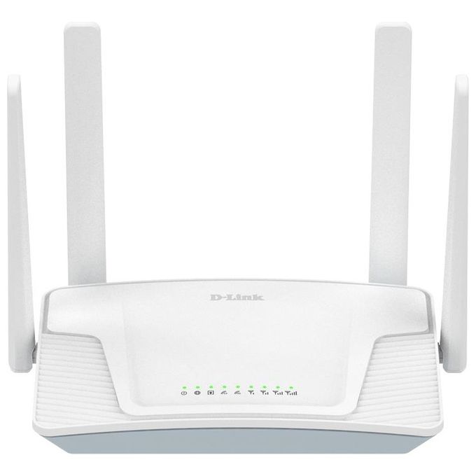 D-Link G416C Router Wireless 4G LTE Wi-Fi 6 Dual Band 2.4 5GHz 1500 Mbit-s Gigabit Ethernet colore Bianco