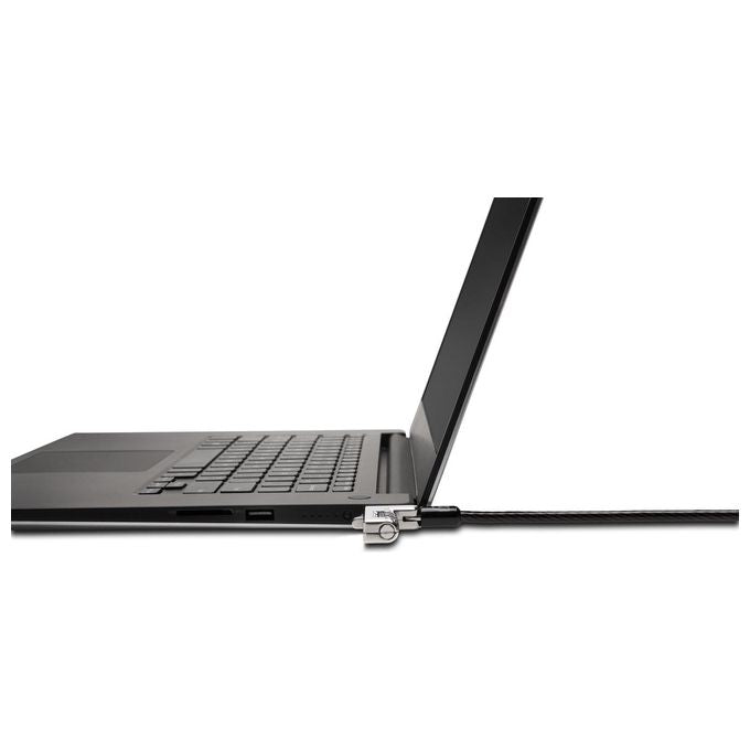Kensington K60600WW Lucchetto per laptop con combinazione Slim Tipo di serratura Blocco di combinazione Chiave Tipologia slot blocco cavo Kensington colore Nero-Argento