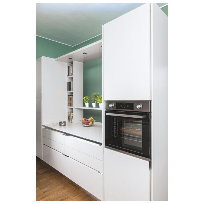Candy FCP815X E0-E Forno Elettrico Multifunzione da Incasso Capacita' 70 Litri Classe energetica A+ 10 funzioni Wi-Fi + Bluetooth 60 cm Inox