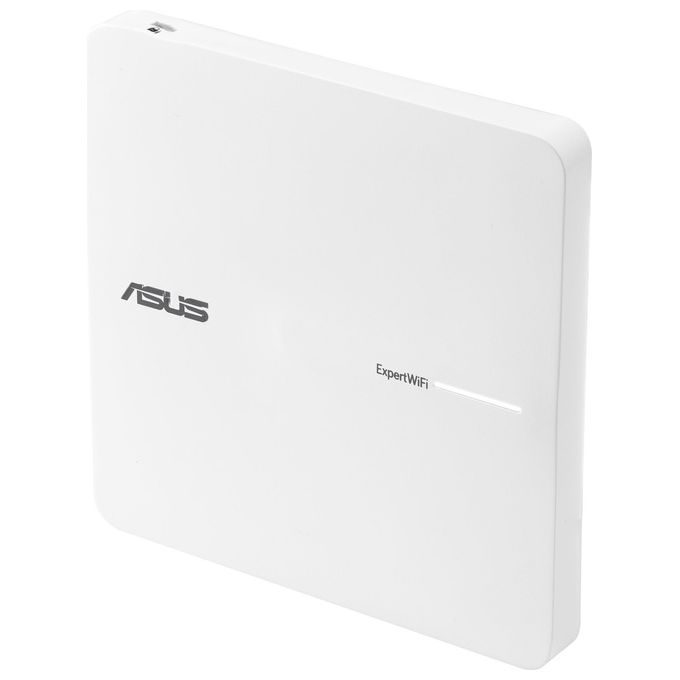 Asus EBA63 ExpertWiFi Access Point Wi-Fi 6 AX3000 Dual-Band PoE 2402 Mbit-s 512 MB RAM colore Bianco
