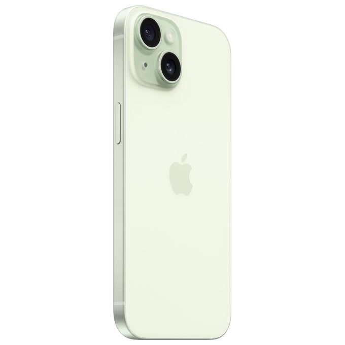 Apple MTP53QL-A iPhone 15 Smartphone 5G 6,1'' OLED 128GB Dual SIM USB-C Dynamic Island colore Verde