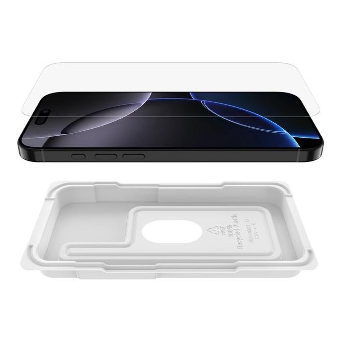 Belkin ScreenForce InvisiGlassAM Protezione per iPhone 16 Pro Max