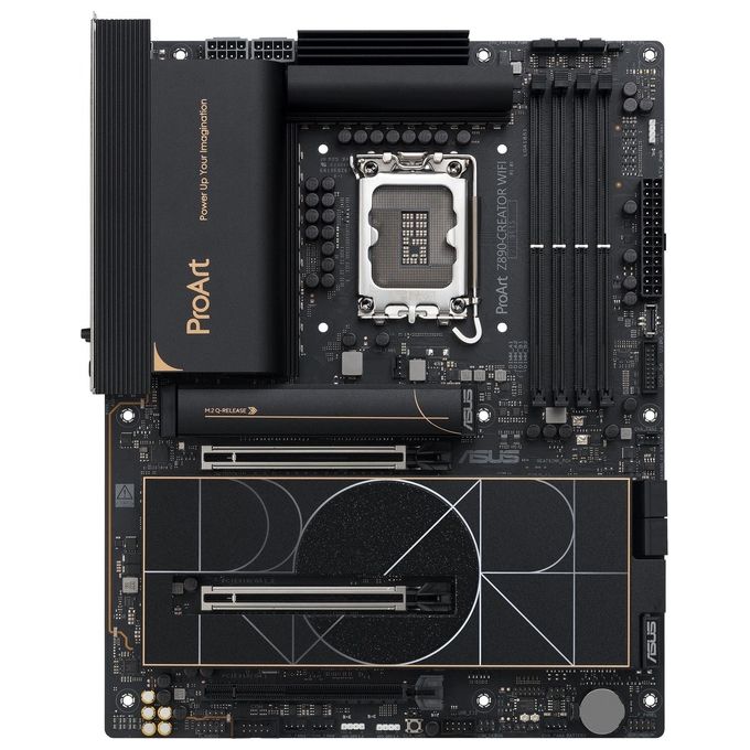 ASUS 90MB1JD0-M0EAY0 ProArt Z890-CREATOR WIFI Scheda Madre ATX Socket LGA 1851 DDR5 PCIe 5.0 5 Slot M.2 Thunderbolt 5 Wi-Fi 7 colore Nero