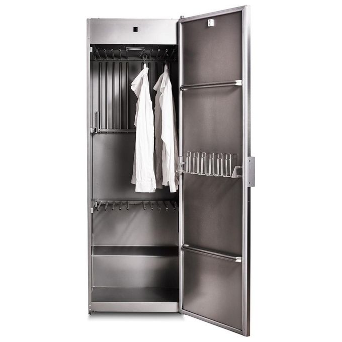 Asko DC7784V Armadio Asciugabiancheria Ventilato 4 Kg 60 dB Libera Installazione (185x60x60 cm) colore Acciaio Inox