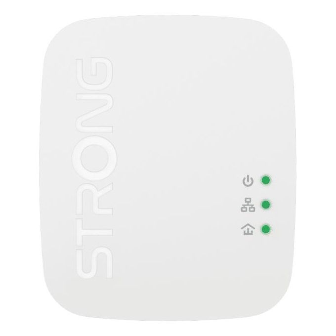 Strong POWERLWF1000DUOMINI Kit Powerline 1000 Mbit-s Wi-Fi 5 Gigabit Ethernet HomePlug AV 300 m 2 pezzi colore Bianco