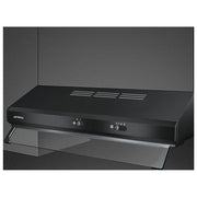 Smeg KSEC61NE3 Cappa Incasso 60 cm 315 m³-h Classe C 72 dB Tiro a effetto colore Nero