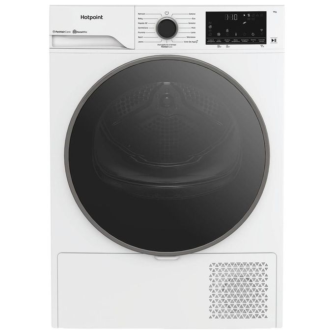 Hotpoint HPT 96D BS IT Délica Asciugatrice Pompa di Calore 9 Kg Classe A Wi-Fi 60 dB (85x60x67 cm) colore Bianco
