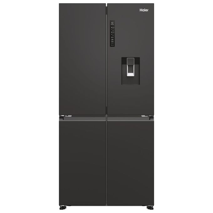 Haier HCR3818EWPT Cube 83 Frigorifero Americano Side by Side 463 L 181,5 cm Classe E 35 dB Total No Frost Dispenser Acqua colore Antracite