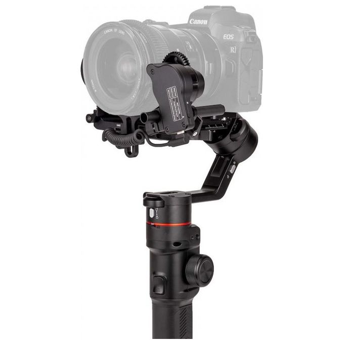 Manfrotto MVGFF Follow Focus per Gimbal Controllo Preciso Messa a Fuoco Motore Brushless Chip Alta Precisione Compatibile MVG220 MVG460 colore Nero