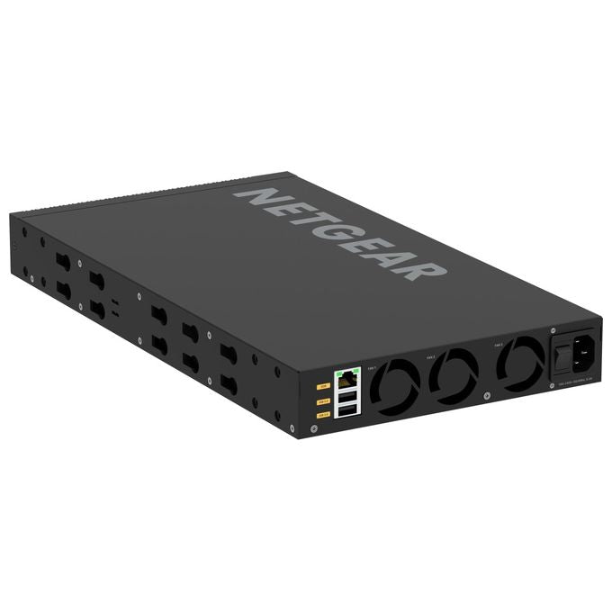 NETGEAR XSM4324-100NES M4350 Switch Gestito L3 12 Porte RJ-45 10G 12 Slot SFP+ colore Nero