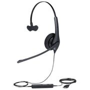 Jabra BIZ 1500 Mono Split Usb Cuffia Mono Splitfonico a Padiglione Nero