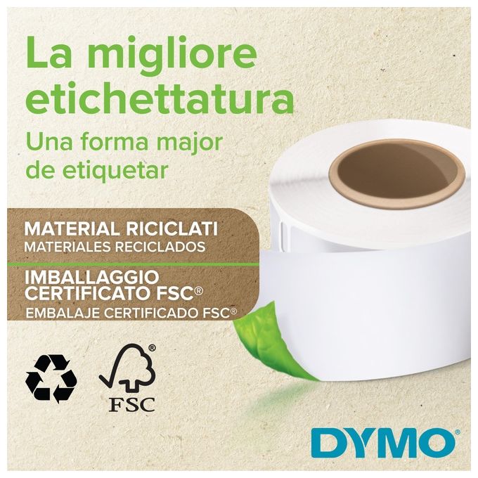 Dymo Cf1000 etichette Labelwriter 12x24mm Bianco