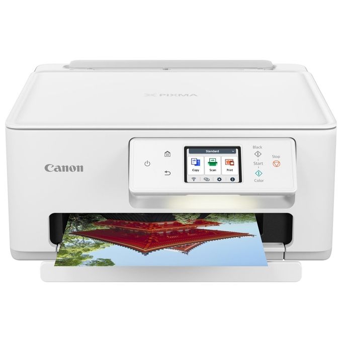 Canon TS7650I PIXMA Stampante Multifunzione Inkjet A4 1200x1200 DPI Wi-Fi Fronte Retro LCD Touch colore Bianco