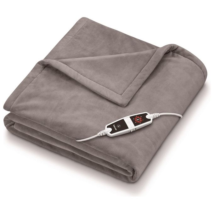 Beurer HD150 XXL Coperta Termica 150 W 6 livelli di temperatura 200x150 cm colore Taupe