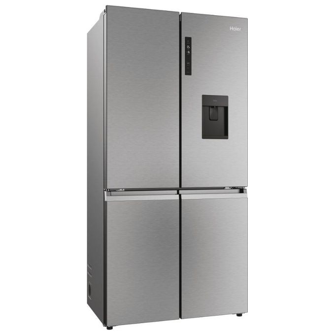 Haier HCR5919EHMP Cube 90 Serie 5 Frigorifero Americano Side by Side 525 L 190 cm Classe E 38 dB Total No Frost colore Inox