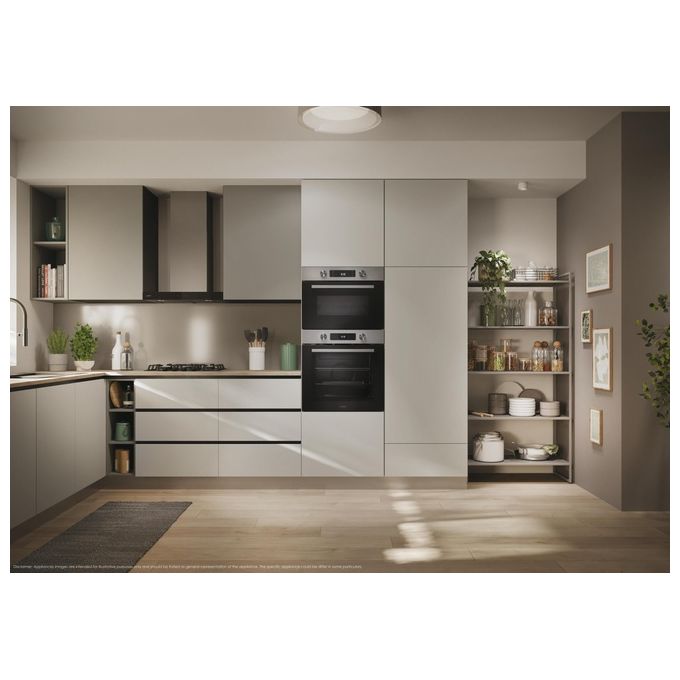 Candy 33703828 New Moderna Forno da incasso Elettrico 78 L Classe A++ Controllo Touch Wi-Fi hOn Autopulizia Idrolitica (59.5x59.5x56.8 cm) colore Nero Acciaio inox