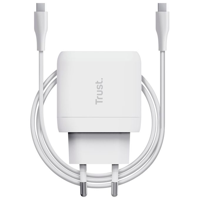 Trust Maxo Caricatore 45W Universale Bianco AC