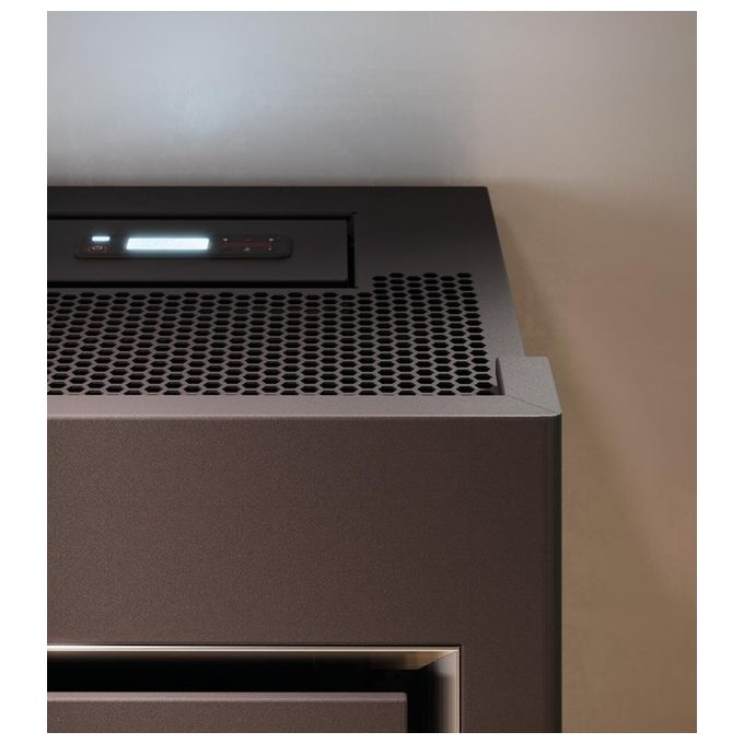 Cadel 7022072 Prince 11 Stufa a pellet 10 5 kW 90% rendimento 25 kg serbatoio colore Nero Rosso
