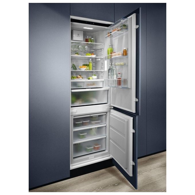 Electrolux KNR7TE75S Serie 700 Frigorifero Combinato da Incasso 376 L 188 cm Classe E 35 dB Total No Frost colore Bianco