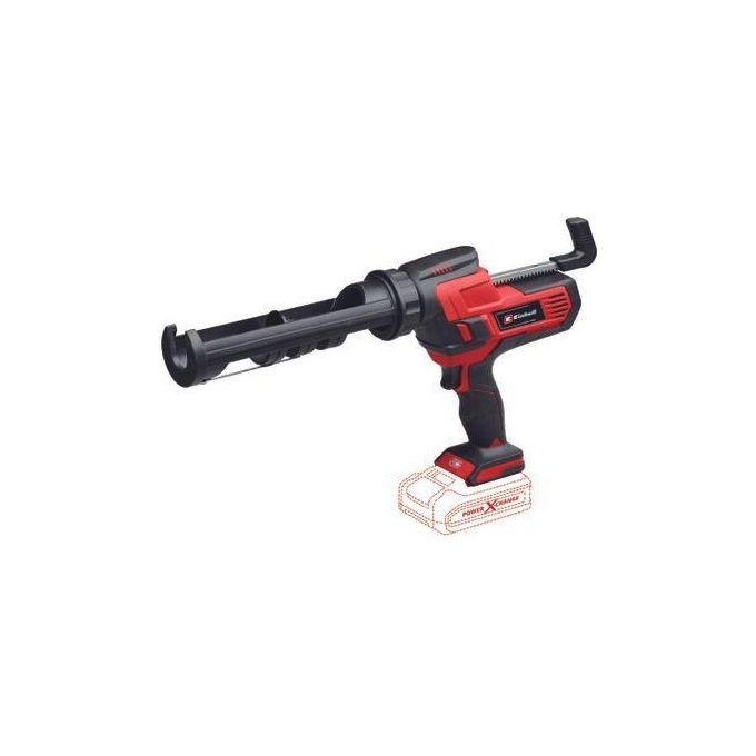 Einhell TE-SG 18-10 LI SOLO Pistola per silicone a batteria 18V 310 ml 2000N luce LED anti-gocciolamento colore Nero Rosso